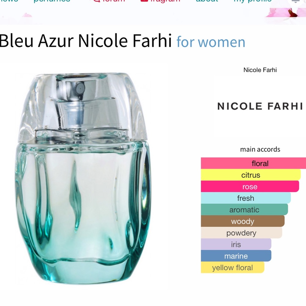 Nicole Farhi Bleu Azur For Her